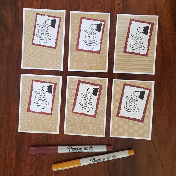 60 PIECE SHIPPING BUNDLE Handmade Thank You Cards 10 x 13 Polymailers Stickers - Picture 8 of 11